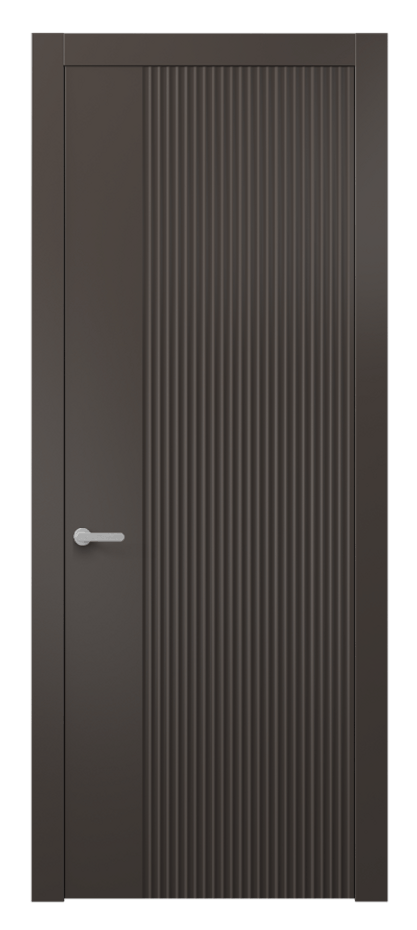 Межкомнатная дверь Альба 8643 Матовый антрацит  Цена 2500 AZE | Volhovec