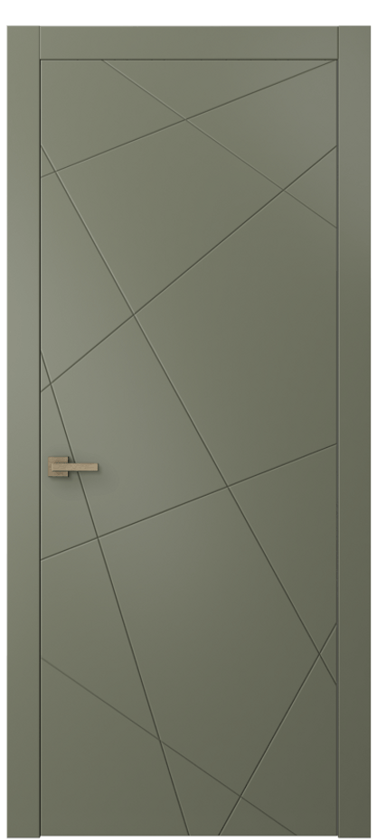 Межкомнатная дверь Линия АКП 8048 Матовый оливковый тёмный  Цена 69630 ₽ | Volhovec