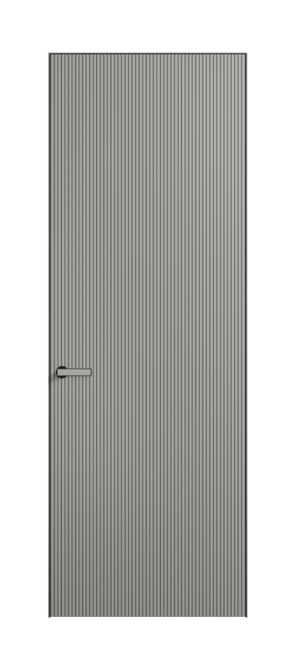 Межкомнатная дверь Вельвет 8201 Матовый нейтральный серый. Цена 71470  | Volhovec