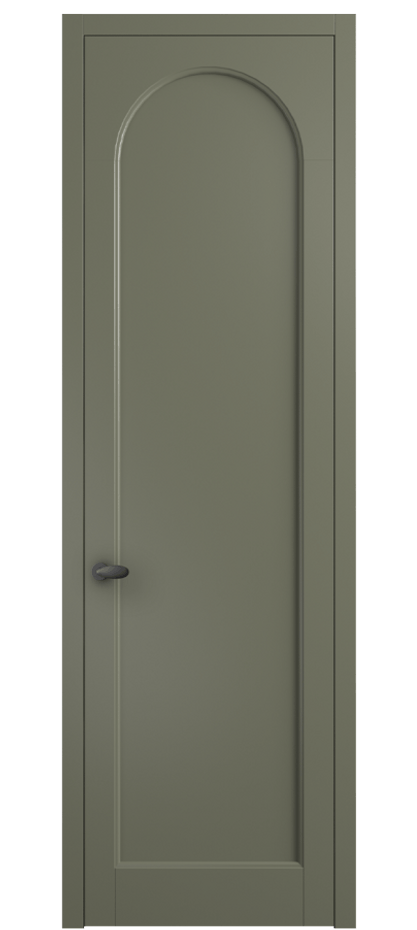 Межкомнатная дверь Палаццо 6803 Матовый оливковый тёмный  Цена 106730 ₽ | Volhovec