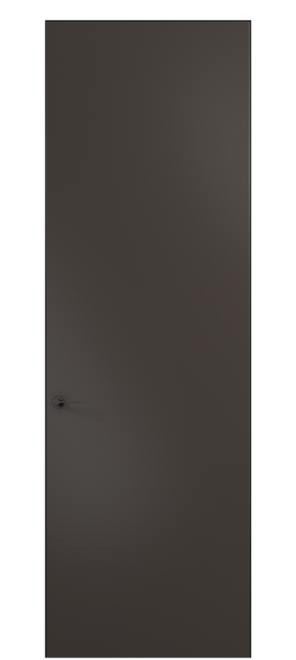 Межкомнатная дверь Planum Pro 0010 Матовый антрацит  Цена 44089 ₽ | Volhovec