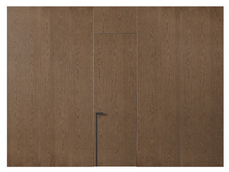 Панели для отделки стен Стеновая панель в древесной отделке Дуб серый матовый. Цвет Дуб серый матовый. Материал Шпон НатурВуд. Коллекция Древесные отделки. Картинка.