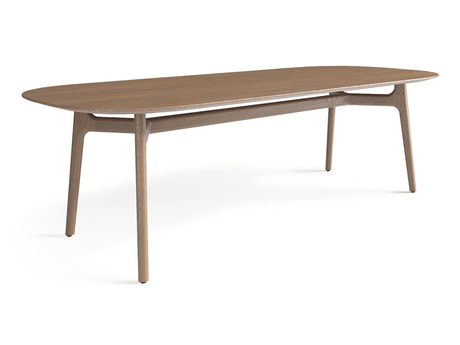 Мебель Стол Примо обеденный на 8 персон 250×105 см. Цвет Дуб туманный матовый. Материал Массив дуба матовый. Коллекция Стол Примо обеденный на 8 персон 250×105 см. Картинка.