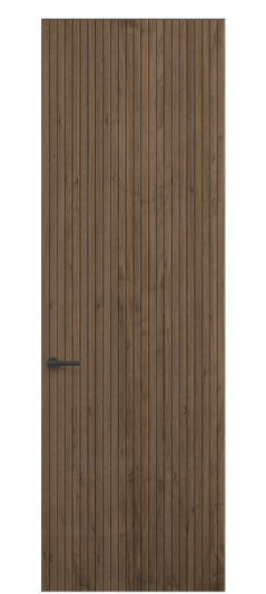 Дверь межкомнатная 0019 ОМДМ. Цвет Орех медный матовый. Материал Шпон НатурВуд. Коллекция Селект. Картинка.