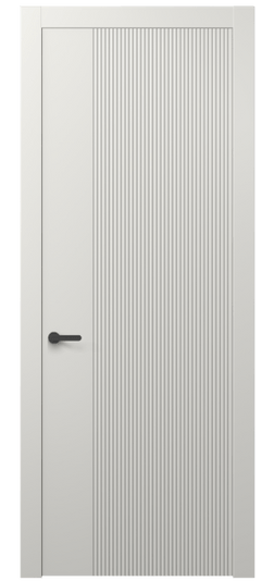 Дверь межкомнатная АКП 8623 МСР. Цвет Матовый серый. Материал Гладкая эмаль. Коллекция Дюна. Картинка.