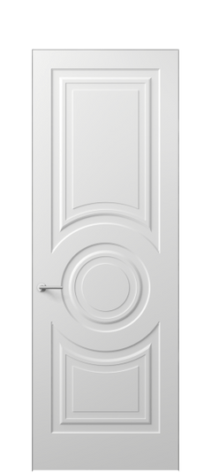 Дверь межкомнатная 8461 ГРН. Цвет Грунт под покраску. Материал Грунт под покраску. Коллекция Маскот. Картинка.