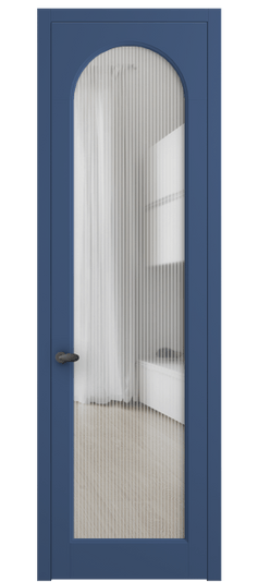 Дверь межкомнатная 6804 Отдалённо-синий RAL 5023 MORU. Цвет RAL Отдалённо-синий RAL 5023. Материал Гладкая эмаль. Коллекция Палаццо. Картинка.