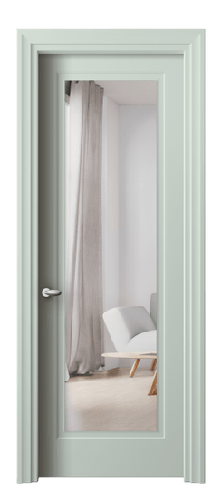 Дверь межкомнатная 8503 NCS S 1005-B80G ЗЕР. Цвет NCS NCS S 1005-B80G. Материал Гладкая эмаль. Коллекция Эссе. Картинка.