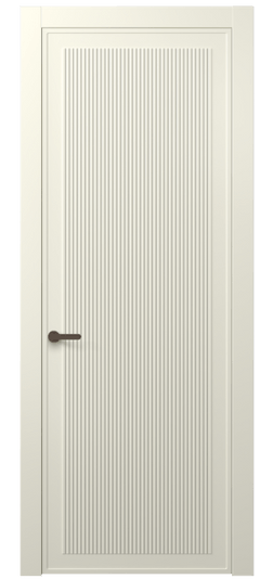 Дверь межкомнатная 8622 ММБ . Цвет Матовый молочно-белый. Материал Гладкая эмаль. Коллекция Дюна. Картинка.