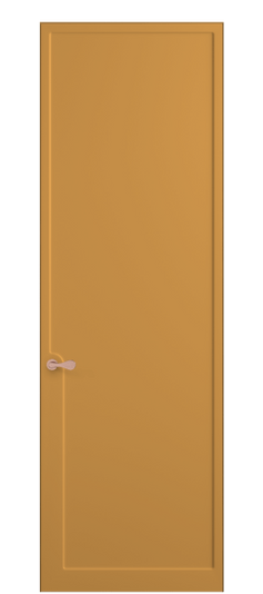 Дверь межкомнатная 7502 Пастельно-жёлтый RAL 1034. Цвет RAL Пастельно-жёлтый RAL 1034. Материал Гладкая эмаль. Коллекция Софтформ. Картинка.