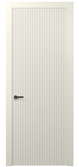 Дверь межкомнатная 8641 ММБ . Цвет Матовый молочно-белый. Материал Гладкая эмаль. Коллекция Альба. Картинка.