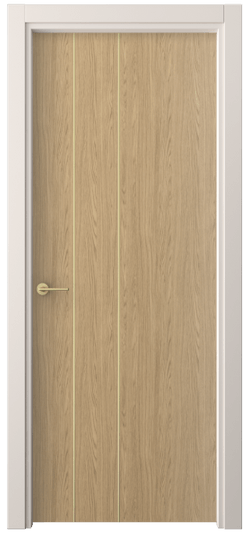 Дверь межкомнатная 4203 ЖМД. Цвет Жемчужный дуб. Материал Ламинатин. Коллекция Фридом. Картинка.