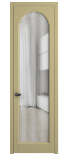 Дверь межкомнатная 6804 Слоновая кость RAL 1014 MORU. Цвет RAL Слоновая кость RAL 1014. Материал Гладкая эмаль. Коллекция Палаццо. Картинка.