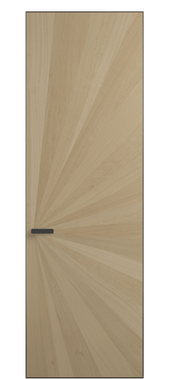 Дверь межкомнатная 0206 ЭВБМ Эвкалипт бежевый матовый. Цвет Эвкалипт бежевый матовый. Материал Шпон эвкалипта НатурВуд. Коллекция Рифт. Картинка.