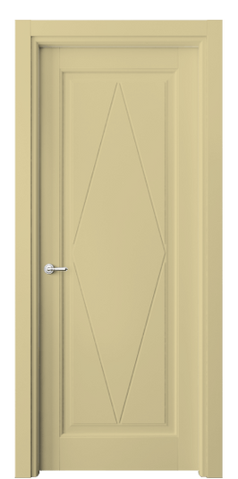 Дверь межкомнатная 6341 Слоновая кость RAL 1014. Цвет RAL Слоновая кость RAL 1014. Материал Массив бука эмаль. Коллекция Toscana Rombo. Картинка.
