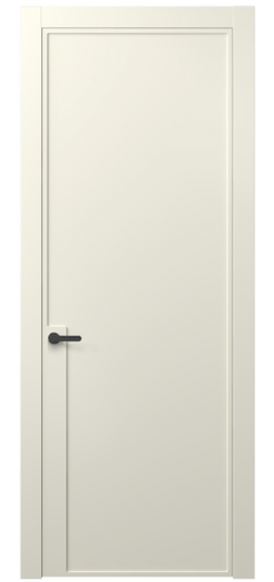 Дверь межкомнатная АКП 8603 ММБ. Цвет Матовый молочно-белый. Материал Гладкая эмаль. Коллекция Фрэйм. Картинка.